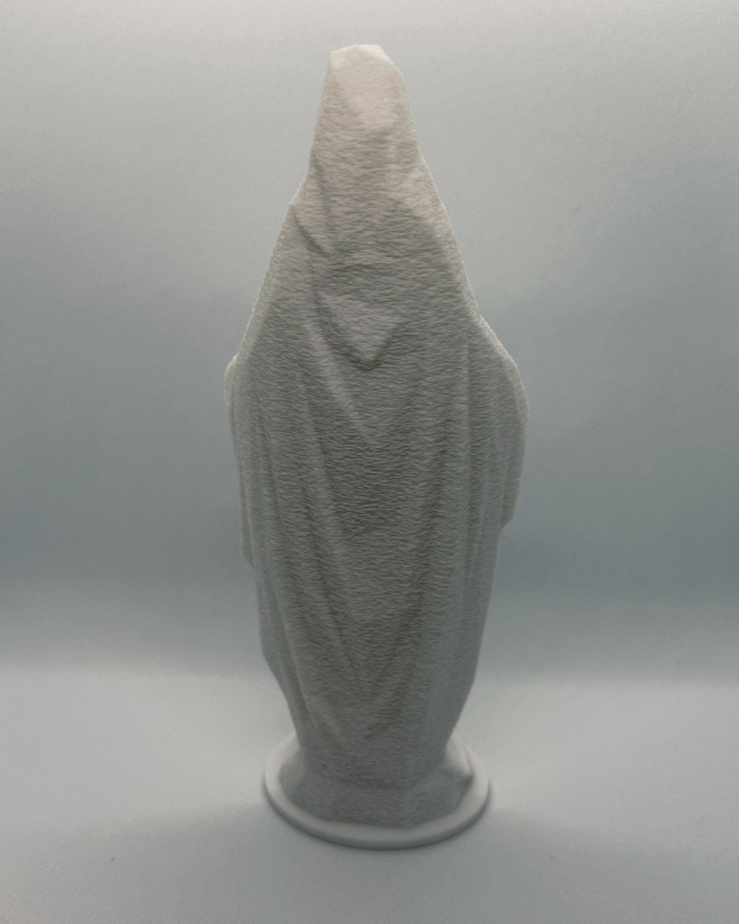 Virgin Mary Statue | Low-Poly 3D-Printed
