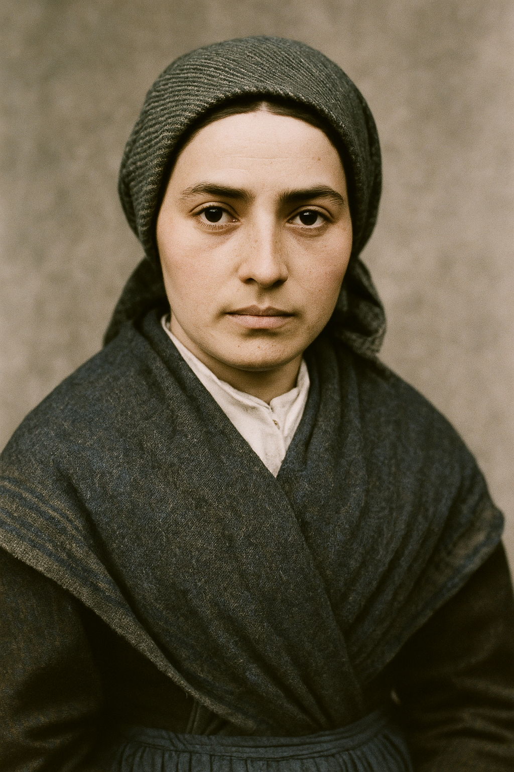 St. Bernadette Portrait Lithophane