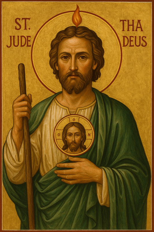 St. Jude Thaddeus Icon Lithophane