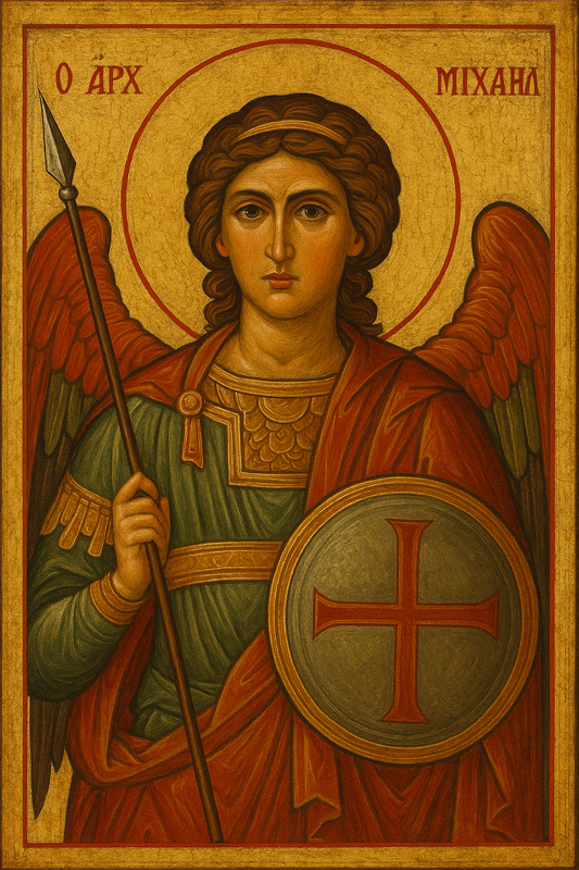 St. Michael the Archangel Icon Lithophane