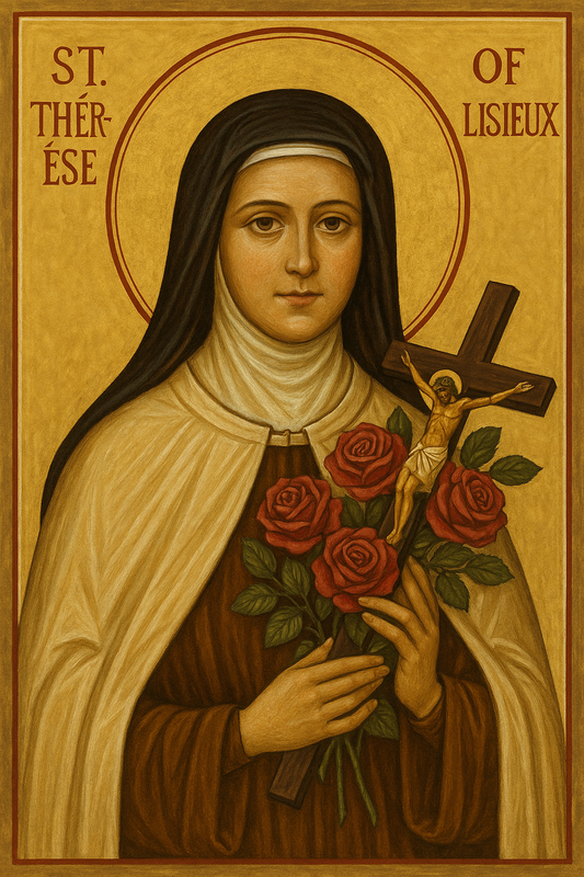 St. Therese of Lisieux Icon Lithophane